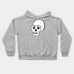 Bistro Vonish Skull - outlined Kids Hoodie